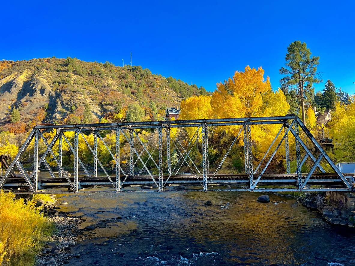 Durango in the fall.