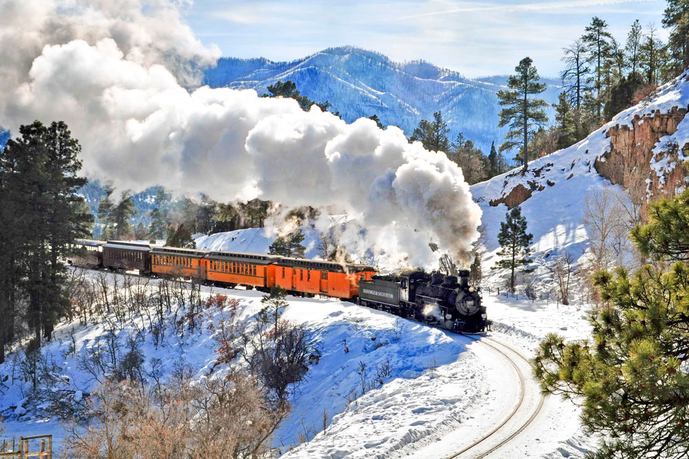 The Durango and Silverton Narrow Gauge Railroad, Colorado