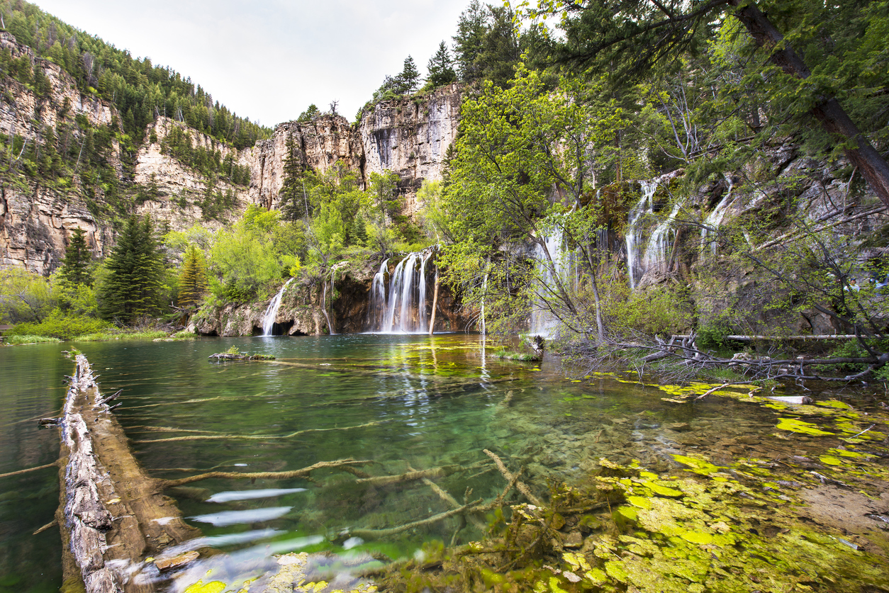 Hanging Lake, near Glenwood Springs.