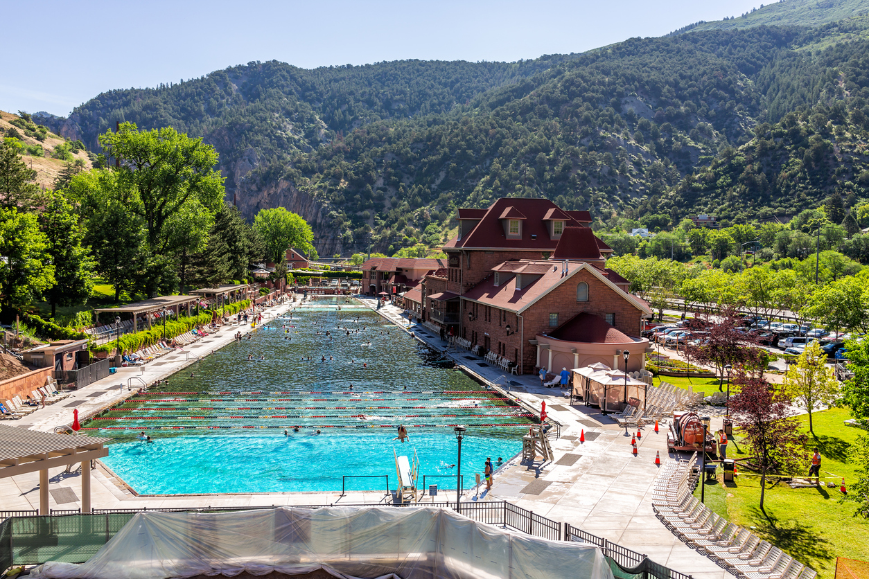 The Glenwood Hot Springs pool.