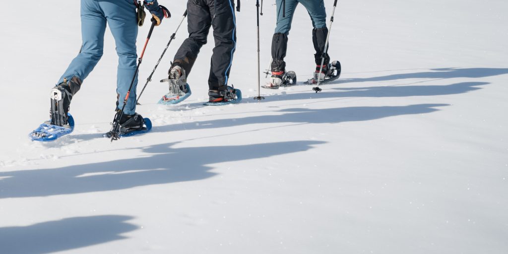 Snowshoeing