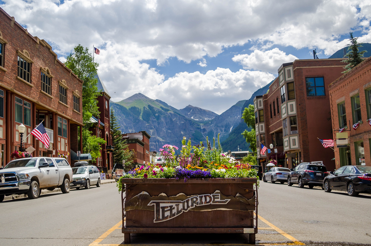Downtown Telluride.